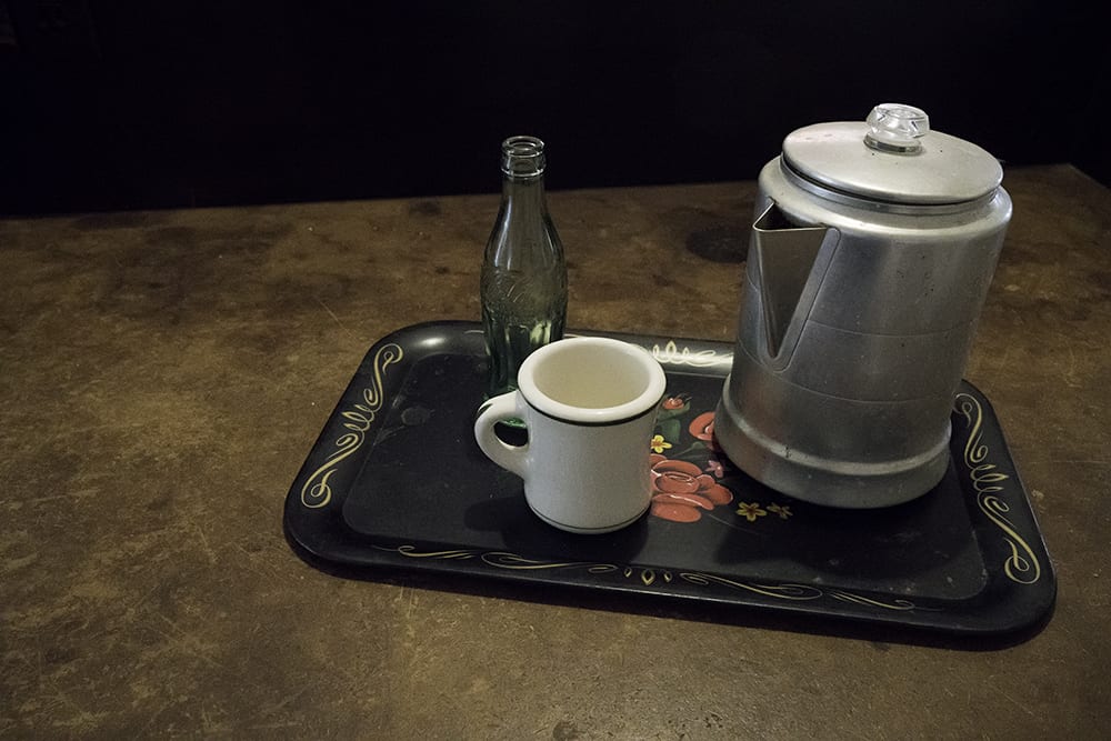 Tray with Coffee Pot ©Lucinda Bunnen