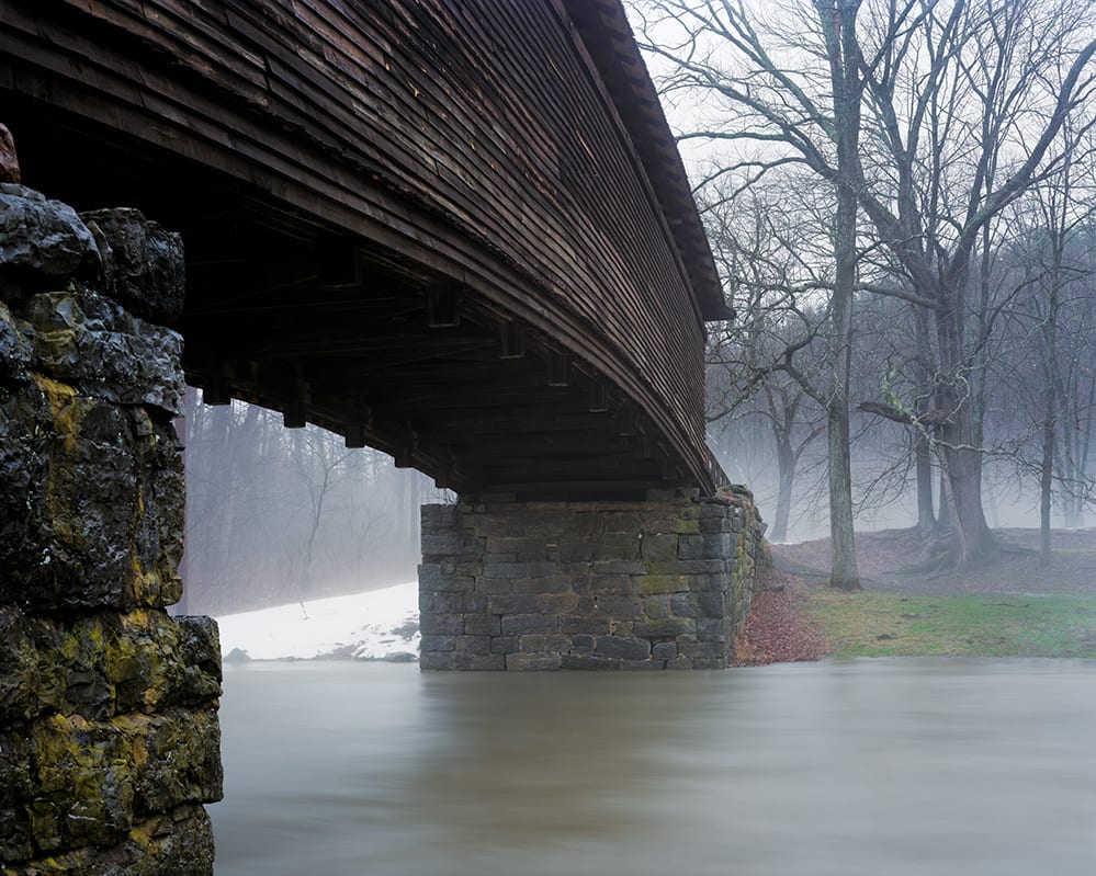 Humpback Covered Bridge, Virginia, 2016