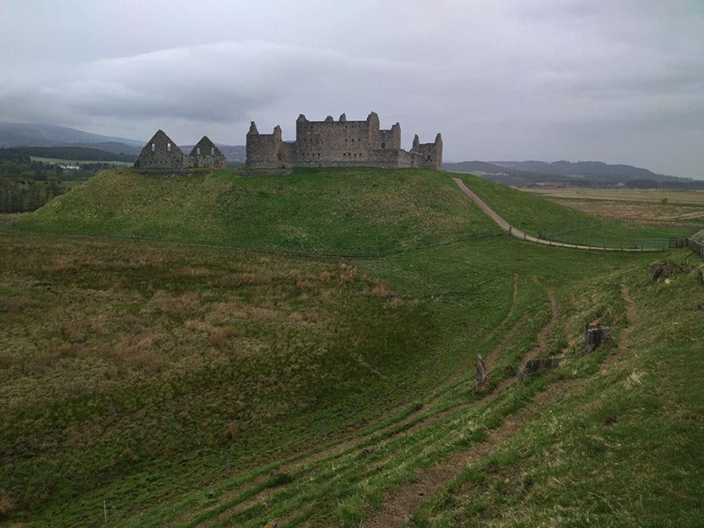 15.Ruthven Barracks, one mile outside the small town of Kingussie. One can almost smell the burning oil being poured on the marauding Jacobites. The Brits lost this one.