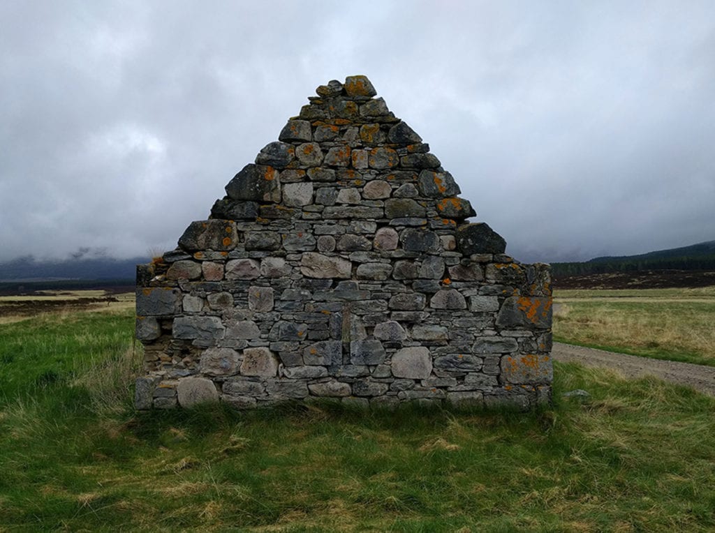 Abandoned farmstead, just off the Allt Fhearnasdail. I saw a number of these on the hike, mostly the result of The Clearances that took place during the 18th and 19th centuries. This was the forced removal of Scottish farmers and their families by estate owners (many of them outsiders) to make way for sheep farming among other things. I’m not a historian but I believe that quite a number of our Appalachian residents are descendants of Scots who were forced off their lands during this time. 